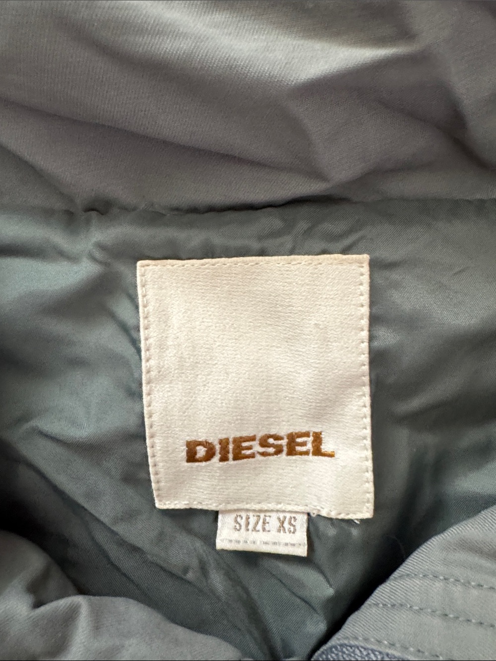 Diesel Y2K 2000's Women's Olive Utility Anorak Jacket with Rib Cuffs - Picture 2 of 8